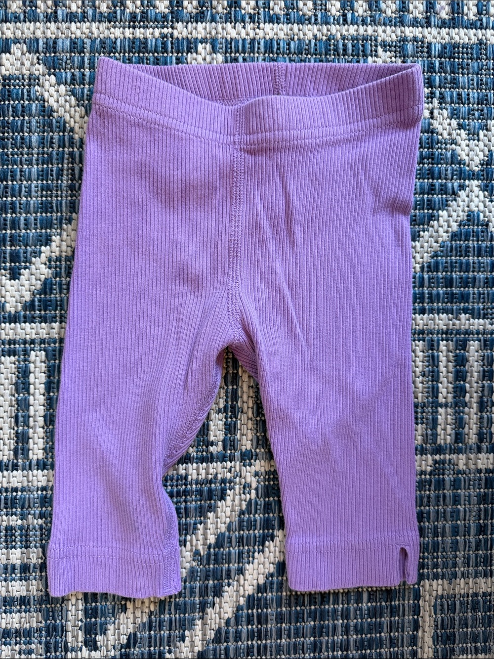 Hanna Andersson Ribbed Lilac Leggings